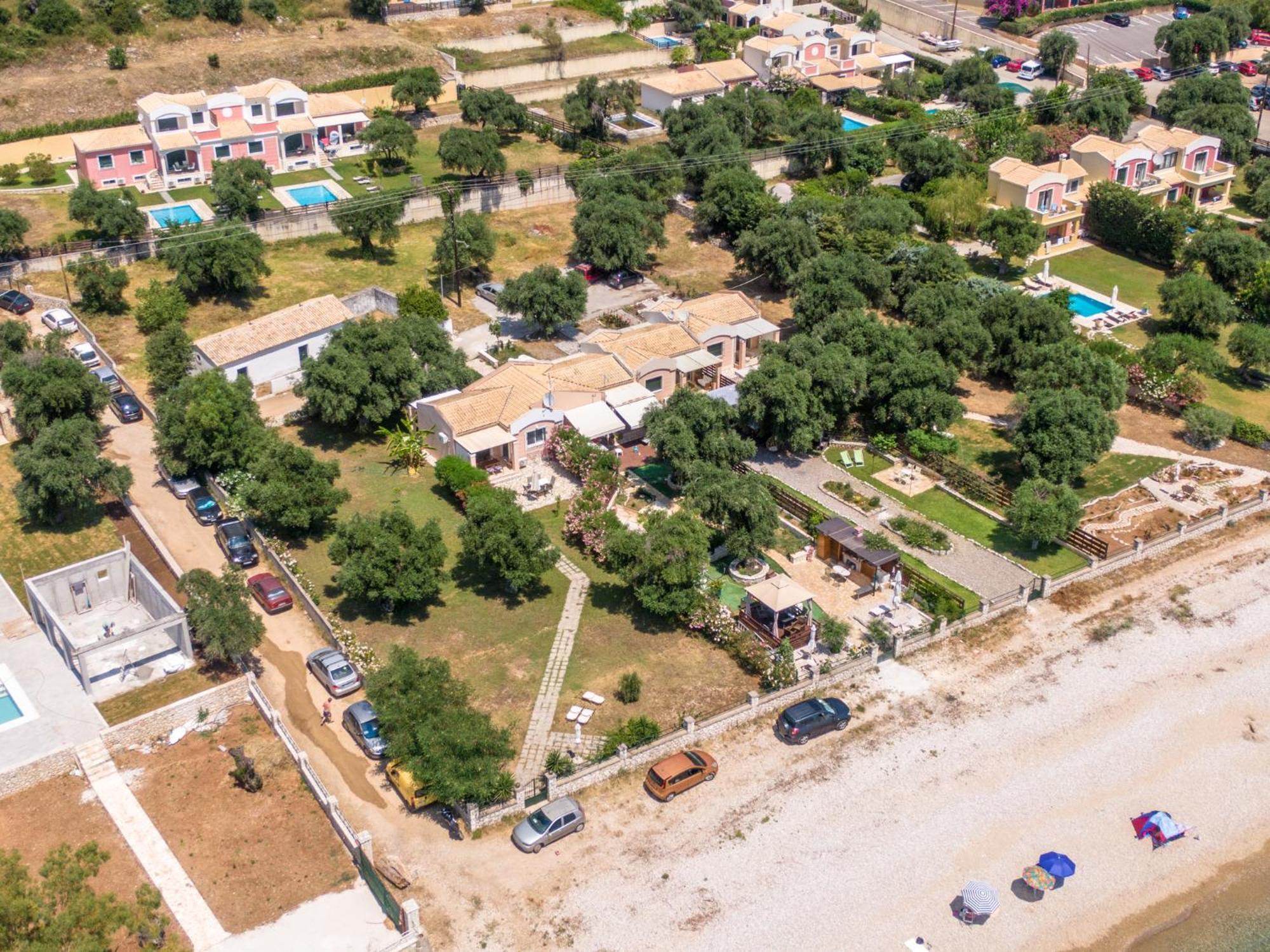 Barbati Beach Holiday Apartment, Corfu,Greece Eksteriør bilde